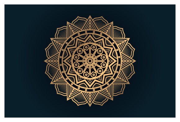 Beautiful Floral Creative Mandala Design: Graphics & Illustrations