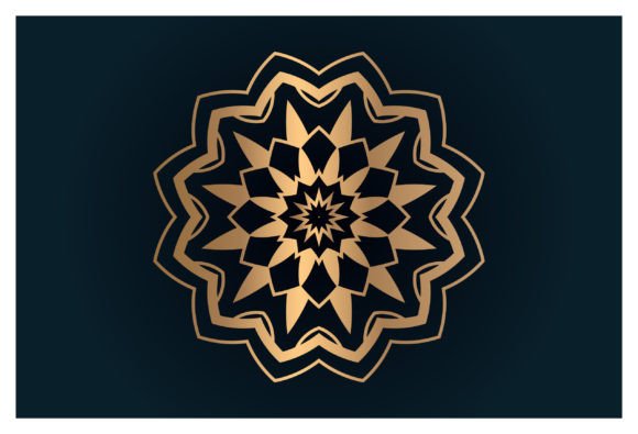Colorful Floral Mandala Design Vector: Graphics & Illustrations