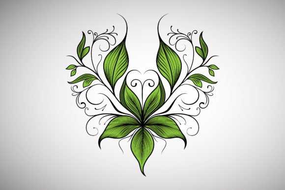 Decorative Floral Element SVG: Free Graphics for Real Publishing