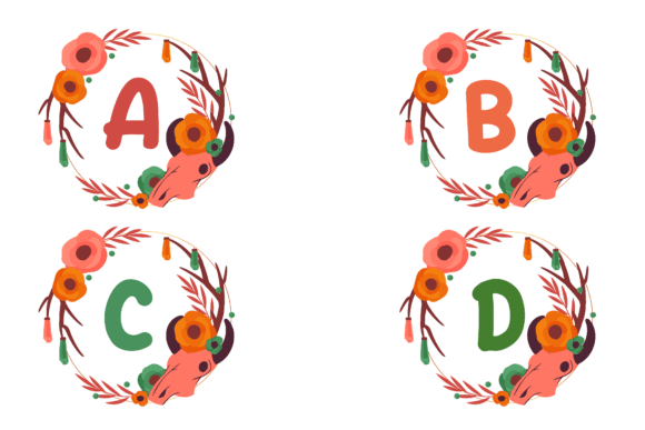 Design Floral Monogram: Editorial Graphics & Illustrations for Real Publishing