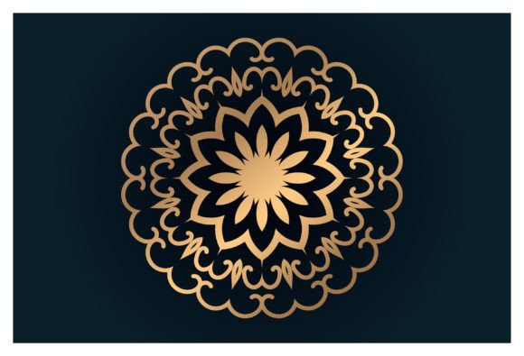 Floral Mandala Graphics & Illustrations