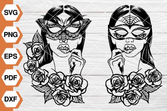 Floral Woman SVG EP-87: Graphics & Illustrations for Brand Storytelling