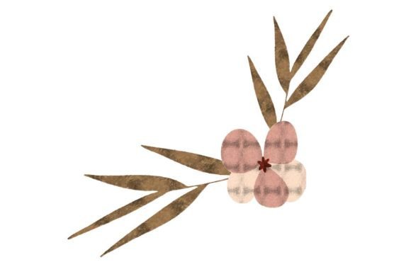 Pastel Floral Arrangement DXF PNG SVG
